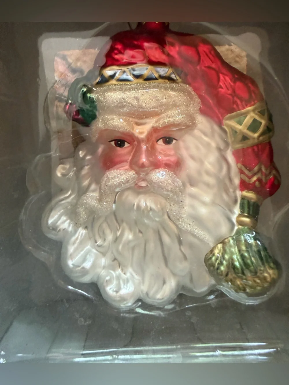 Fitz and Floyd Vintage Santa Ornament